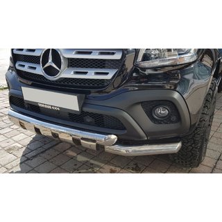 Defensa frontal Gronder (acero inoxidable, 70mm)