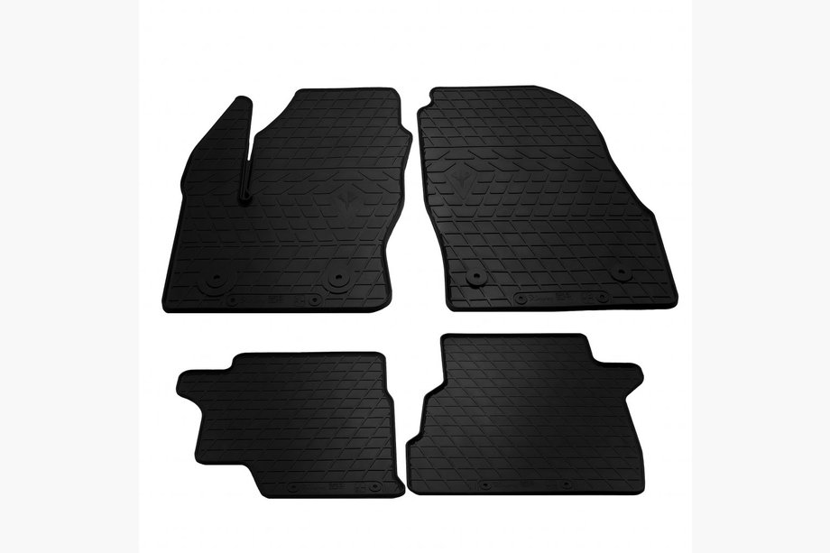 Ford Connect 2014-2021 Alfombrillas de goma para Transit Connect (4 uds, Stingray Premium) Image