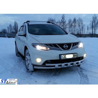 Defensa Delantera ST015 (Acero Inoxidable) Nissan Murano 2008-2014 foto 2