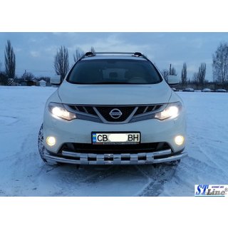 Defensa Delantera ST015 (Acero Inoxidable) Nissan Murano 2008-2014 foto 3