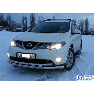 Defensa Delantera ST015 (Acero Inoxidable) Nissan Murano 2008-2014 foto 4