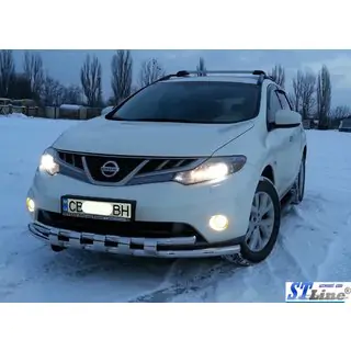 Defensa Delantera ST015 (Acero Inoxidable) foto 4