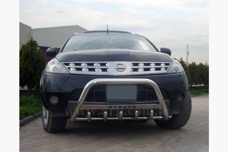 Nissan Murano 2008-2014 Defensa Delantera WT004 Acero Inoxidable Image