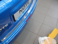 Nissan Note 2004-2012 Protector de parachoques trasero Nataniko (2005-2007, acero inoxidable) foto 1