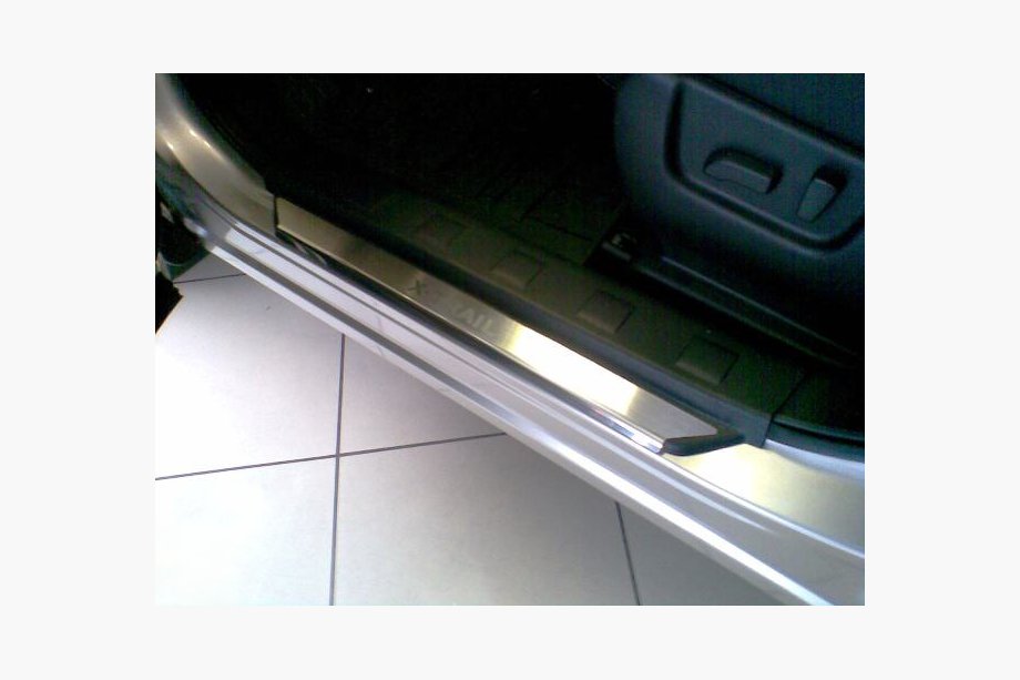 Nissan X-trail T31 2007-2014 Cubiertas de Umbral Nataniko (4 uds., Acero Inoxidable) Foto 1