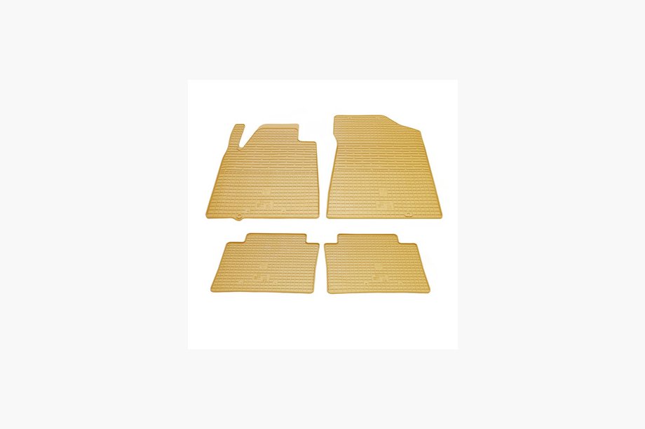 Nissan Teana 2008-2013 Alfombrillas de goma beige (4 uds, Stingray Premium) Image