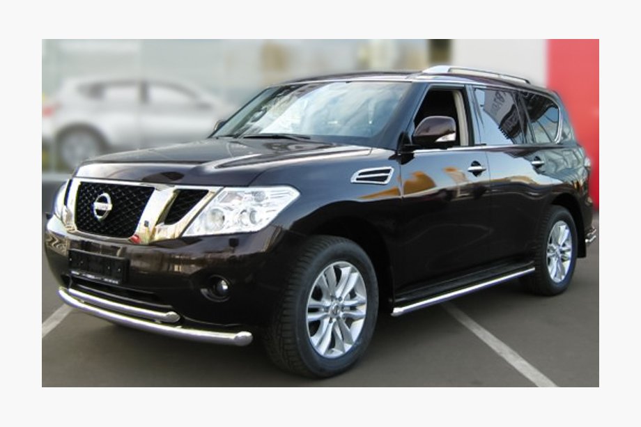 Nissan Pathfinder R51 2005-2014 Defensa delantera doble de acero inoxidable Image