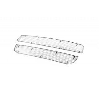 Cubiertas de parrilla (2 pzs, acero inoxidable) Fiat Punto Grande/EVO 2006-2018 foto 2