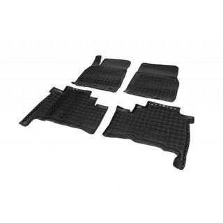 Alfombrillas de goma con borde 2012-2021 (Autogumm) Toyota Land Cruiser 200 2007-2021 foto 2
