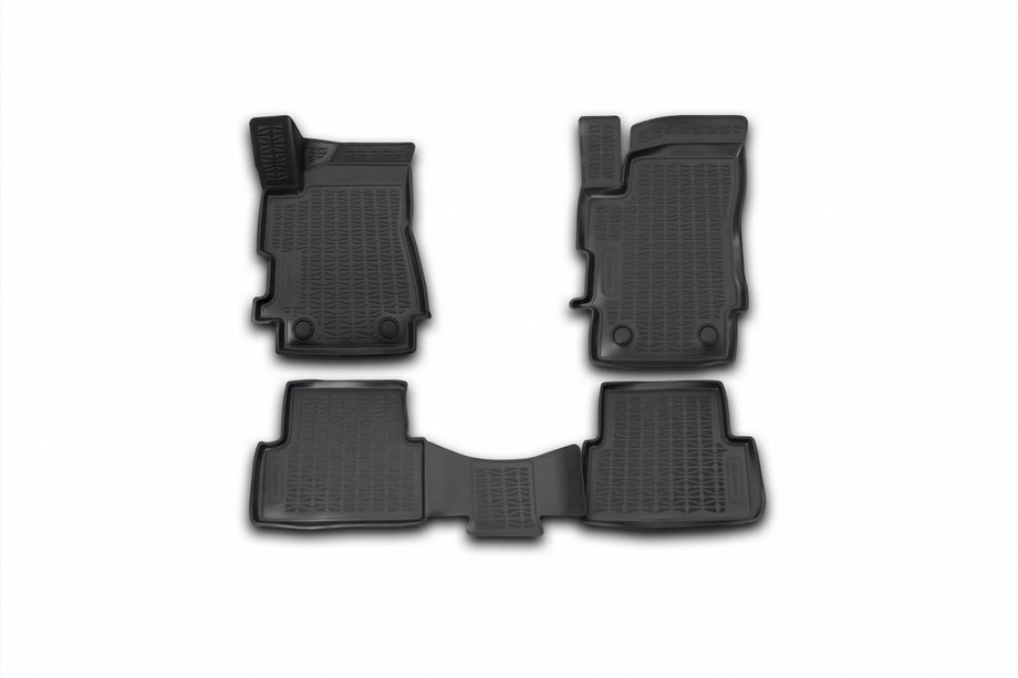 Brilliance H530 2011-2020 Alfombrillas de goma 3D para interior (4 uds, Novline) SD Image