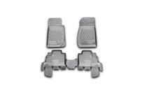 Jeep Wrangler 2007-2017 Alfombrillas de Goma (Novline) foto 1