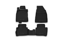 Nissan Tiida 2004-2011 Alfombrillas de goma interior (4 uds, Novline) Opcion 2 foto 1