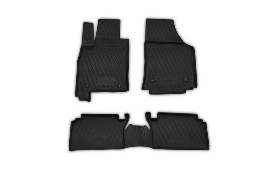 Opel Meriva 2002-2010 Alfombrillas de goma interior (4 uds, Novline) Opcion 2 Foto 1