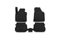 Volkswagen Caddy 2015-2020 Alfombrillas de goma para interior (4 uds, Novline) foto 1