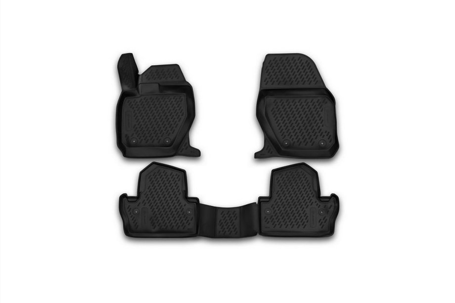 Volvo S60 2000-2009 (2013↗) Alfombrillas de goma 3D para interior (4 uds, Novline) Image