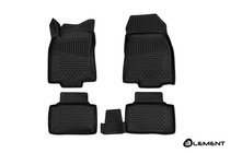 Renault Koleos 2016-2024 Alfombrillas de goma 3D para interior (4 uds, Novline) foto 1