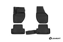 Volvo V40 2012- (2016↗) Alfombrillas de goma 3D para interior (4 uds, Novline) HB (FL) Europa foto 1
