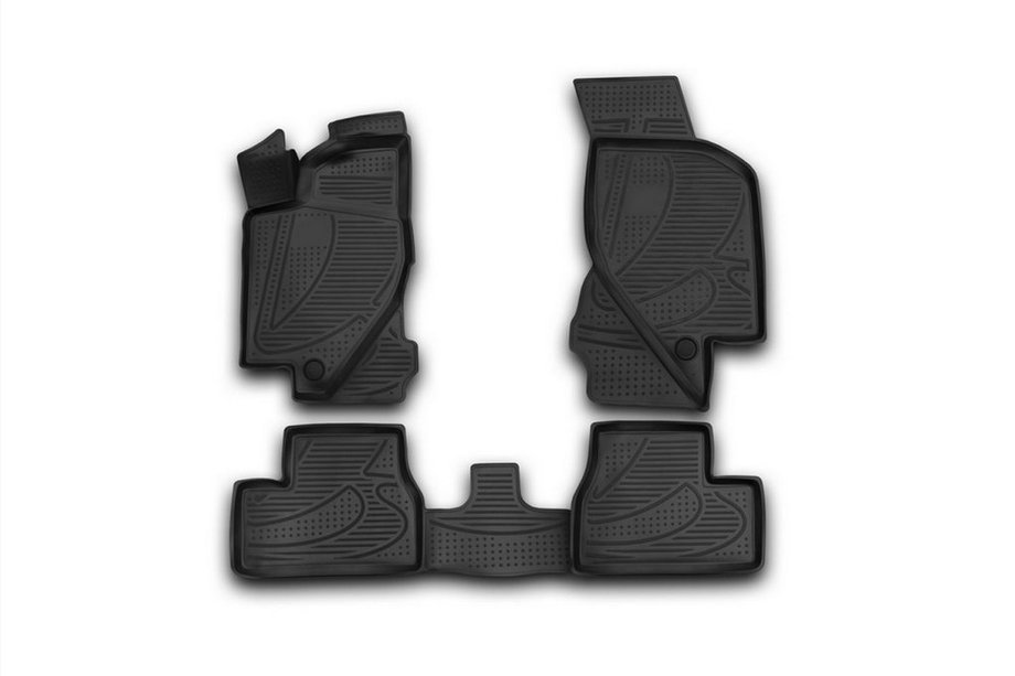Lada Granta 2011- Alfombrillas de goma 3D para interior (4 uds, Novline) Image