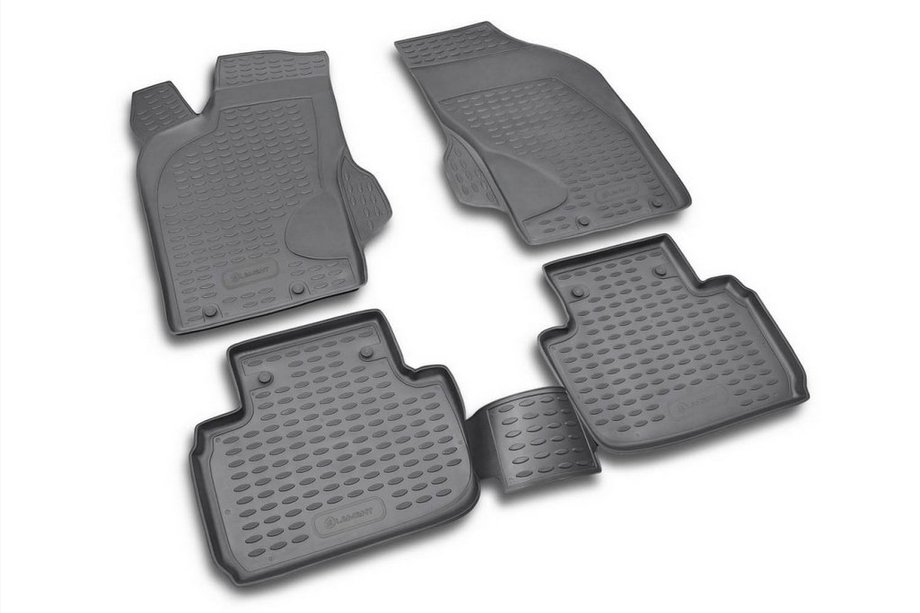 Alfa Romeo 147 2000-2010 Alfombrillas de goma para interior (4 uds, Novline) Foto 1