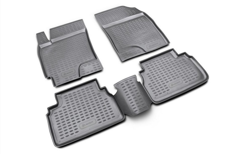 Chevrolet Epica 2006-2014 Alfombrillas de goma para interior (4 uds, Novline) Foto 1