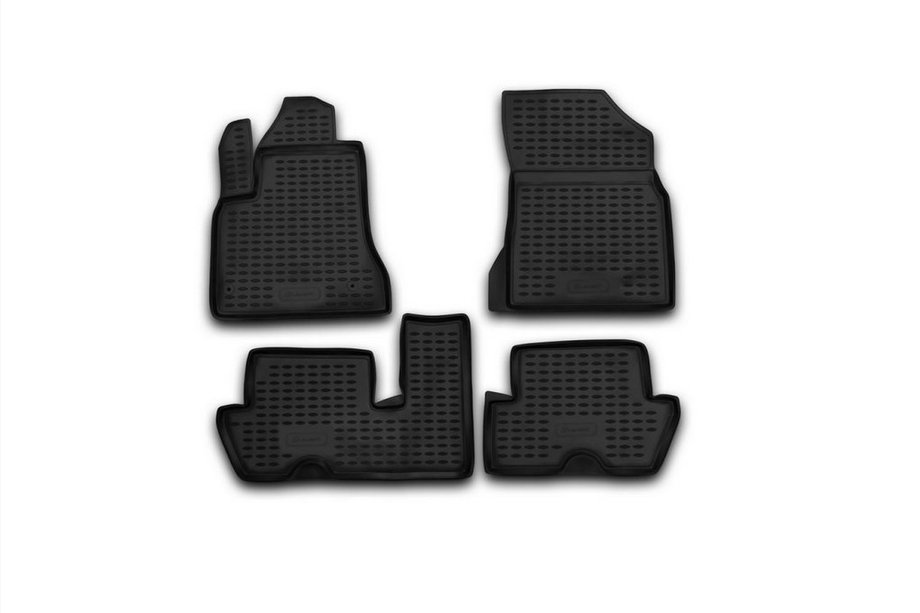 Citroen C-4 Picasso 2006-2013 Alfombrillas de goma interior (4 uds, Novline) Opcion 2 Foto 1