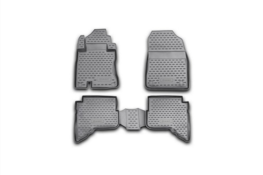 Daihatsu Terios 2006-2017 Alfombrillas de goma para interior (4 uds, Novline) Image