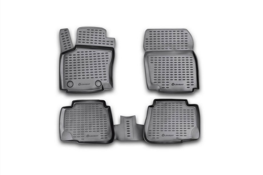 Ford Mondeo 2008-2014 Alfombrillas de goma interior (4 uds, Novline) Opcion 2 Image