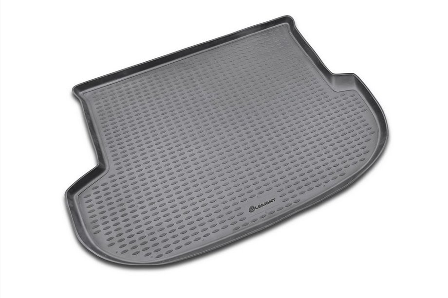 Hyundai Santa Fe 2 2006-2012 Alfombrilla de maletero de goma (Novline) para Zaprovidzhennya (5 plazas) Image