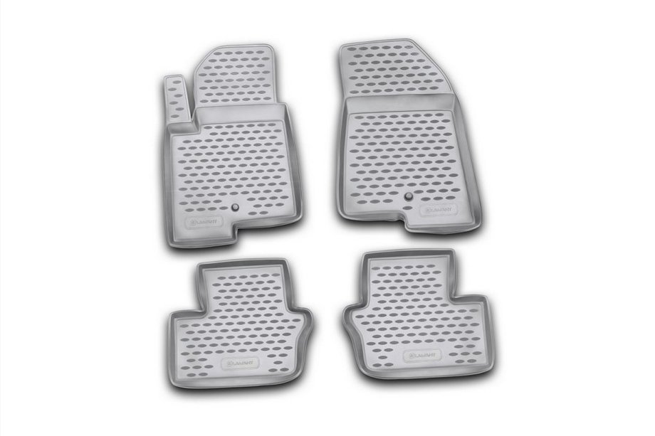 Jeep Cherokee/Liberty 2007-2013 (Liberty) Alfombrillas de goma para interior (4 uds, Novline) Image