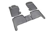 Kia Sorento I BL 2002-2009 Alfombrillas de goma para interior (4 uds, Novline) foto 1