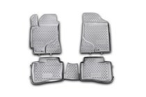 Kia Cerato 2 2010-2013 Alfombrillas de goma para interior (4 uds, Novline) foto 1