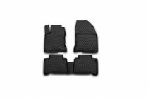 Lexus NX 2014-2021 Alfombrillas de goma para interior (4 uds, Novline) foto 1