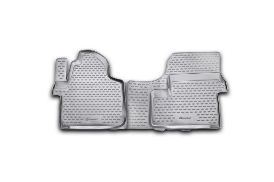 Mercedes Sprinter W906 2006–2018 Alfombrillas de goma interior (2 uds, Novline) Image