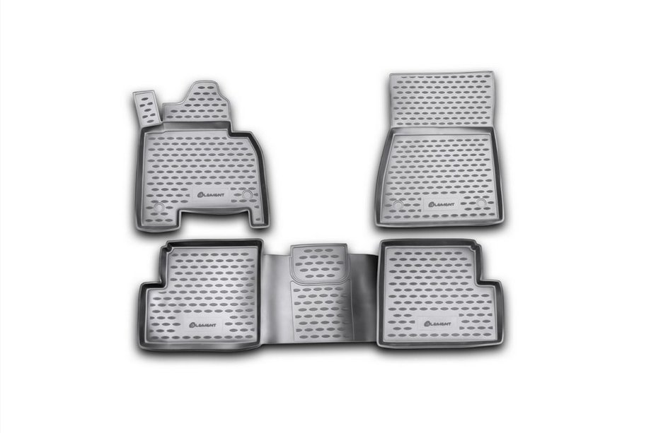 Mercedes G class W463 1990-2018 Alfombrillas de goma para interior (4 uds, Novline) Foto 1