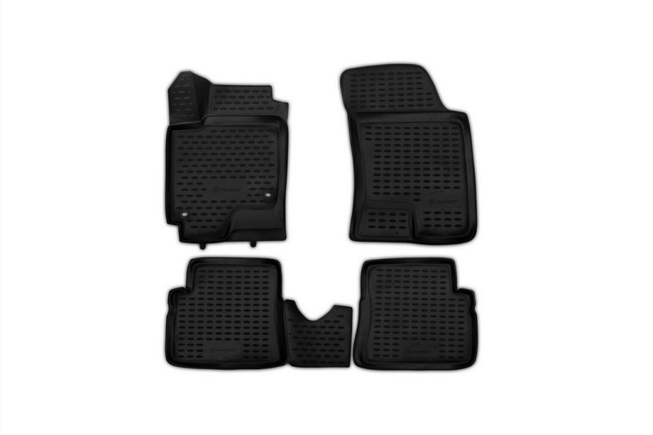 Hyundai Getz 2002- Alfombrillas de goma 3D para interior (4 uds, Novline) Image