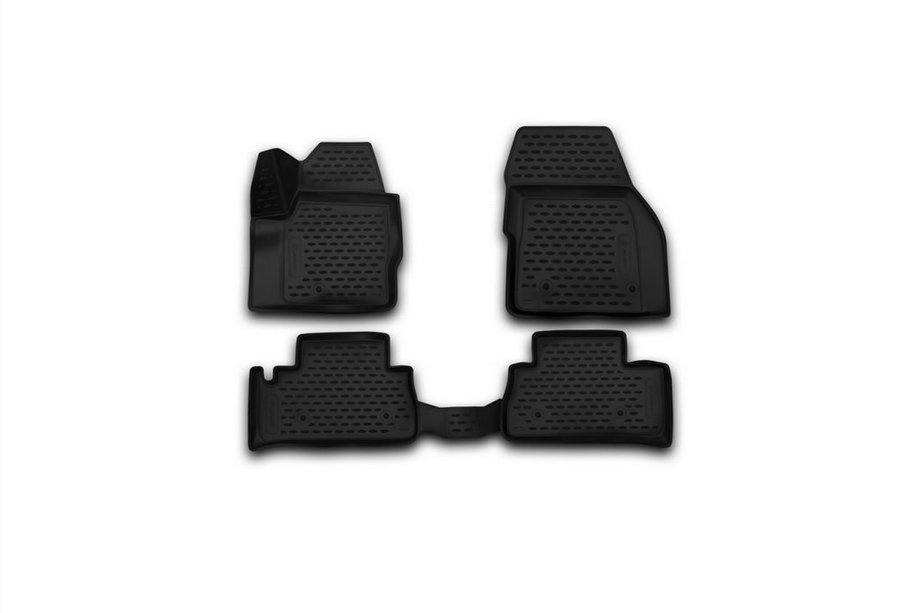 Land Rover Freelander II 2006–2014 Alfombrillas de goma 3D para interior (4 uds, Novline) Foto 1