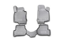 Volkswagen Golf 6 2008-2014 Alfombrillas de goma 3D para interior (4 uds, Novline) foto 1