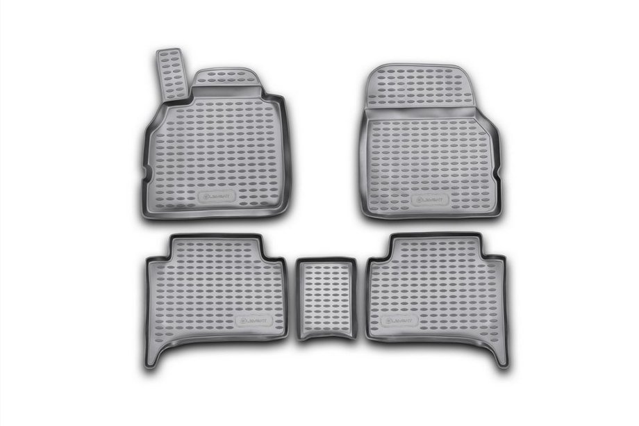Renault Scenic/Grand 2003-2009 Alfombrillas de goma interior (5 uds, Novline) Image