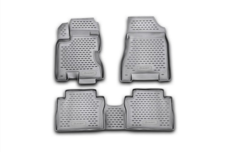 Renault Koleos 2008-2016 Alfombrillas de goma interior (3 uds, Novline) Foto 1