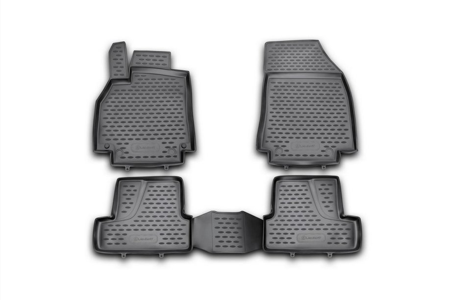 Renault Megane III 2009-2016 Alfombrillas de goma para interior (4 uds, Novline) Foto 1