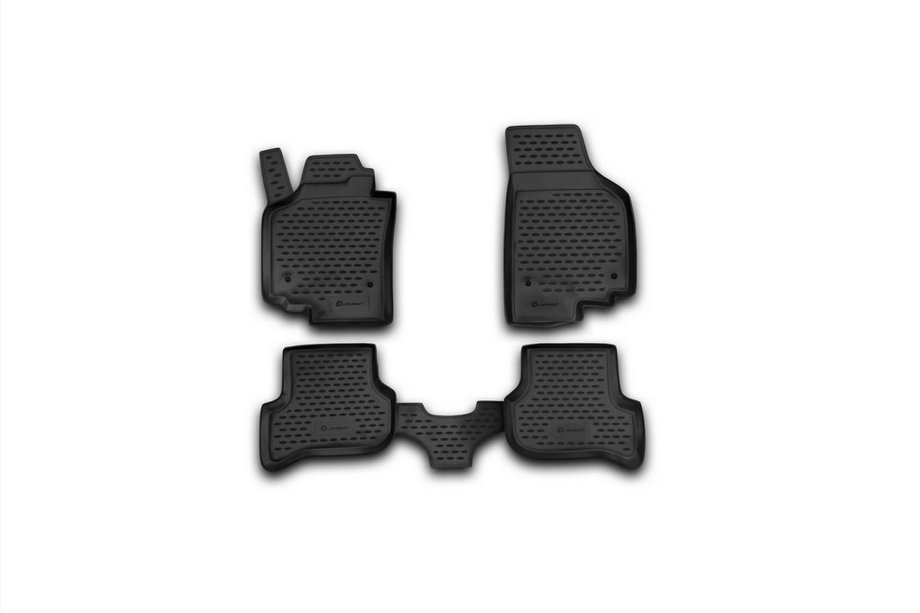 Seat Altea 2004-2015 Alfombrillas de goma para interior (4 uds, Novline) SW 2005-2009 Image