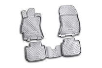 Subaru Outback 2009-2014 Alfombrillas de goma para interior (4 uds, Novline) foto 1