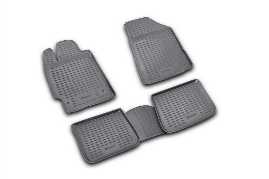 Toyota Camry 2006-2011 Alfombrillas de goma para interior (4 uds, Novline) Foto 1