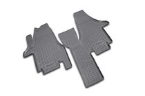 Volkswagen T5 Multivan 2003–2010 Alfombrillas de goma interior (2 uds, Novline) foto 1