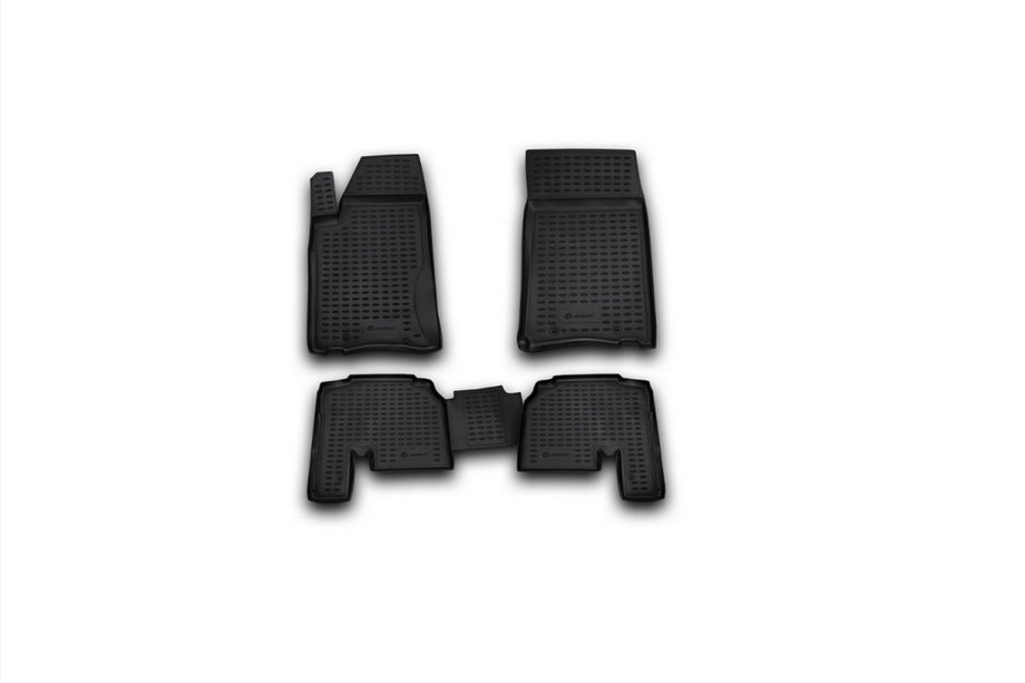 SsangYong Action 2005-2018 (2006↗) Alfombrillas de goma para interior (4 uds, Novline) Foto 1