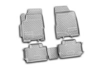 Chery A13 2008-2019 Alfombrillas de goma para interior (4 uds, Novline) foto 1