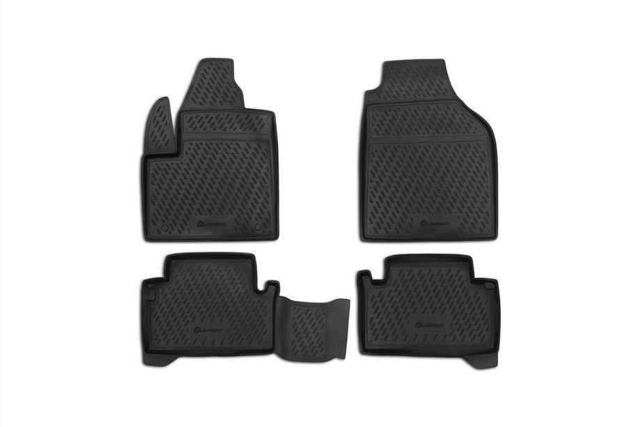 Ford Connect 2002–2006 Alfombrillas de goma para interior (4 uds, Novline) Foto 1