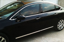 Citroen C-5 2008-2017 Juego completo molduras de ventanas (12 pzs, acero inoxidable) foto 1