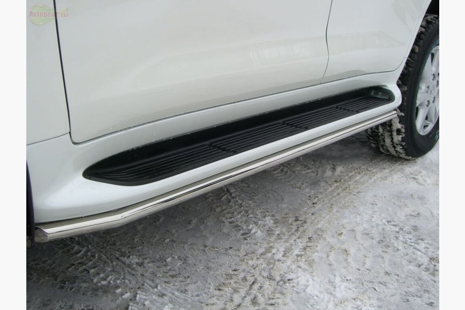 Lexus LX570/450d 2008-2022 Estribos laterales 2008-2015 (acero inoxidable) Image