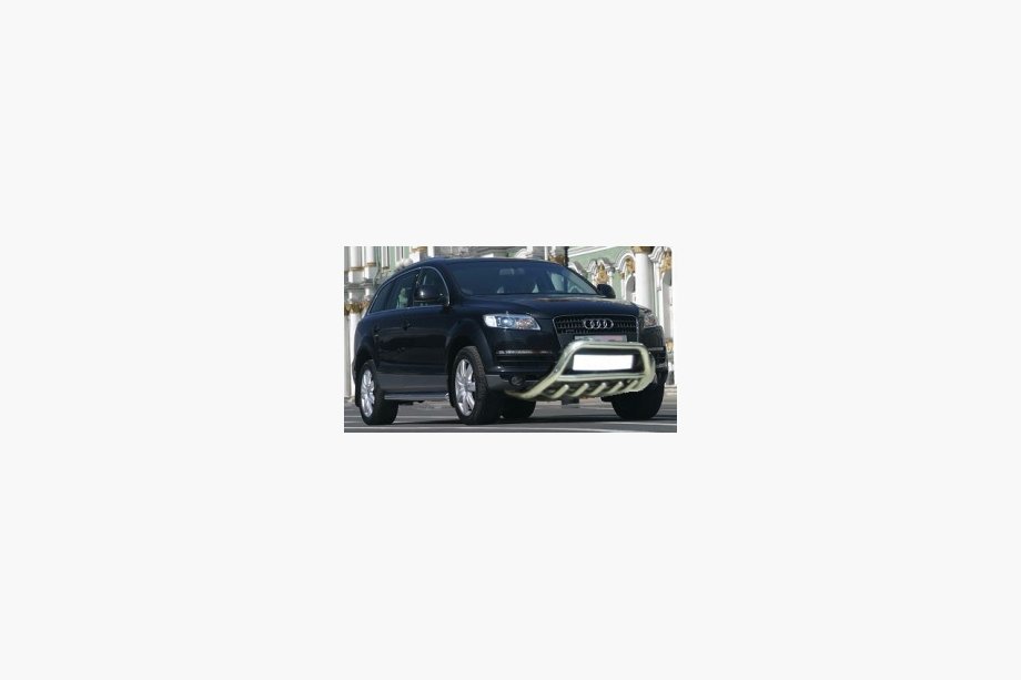Audi Q7 2005-2015 Defensa delantera (acero inoxidable) d60 Image